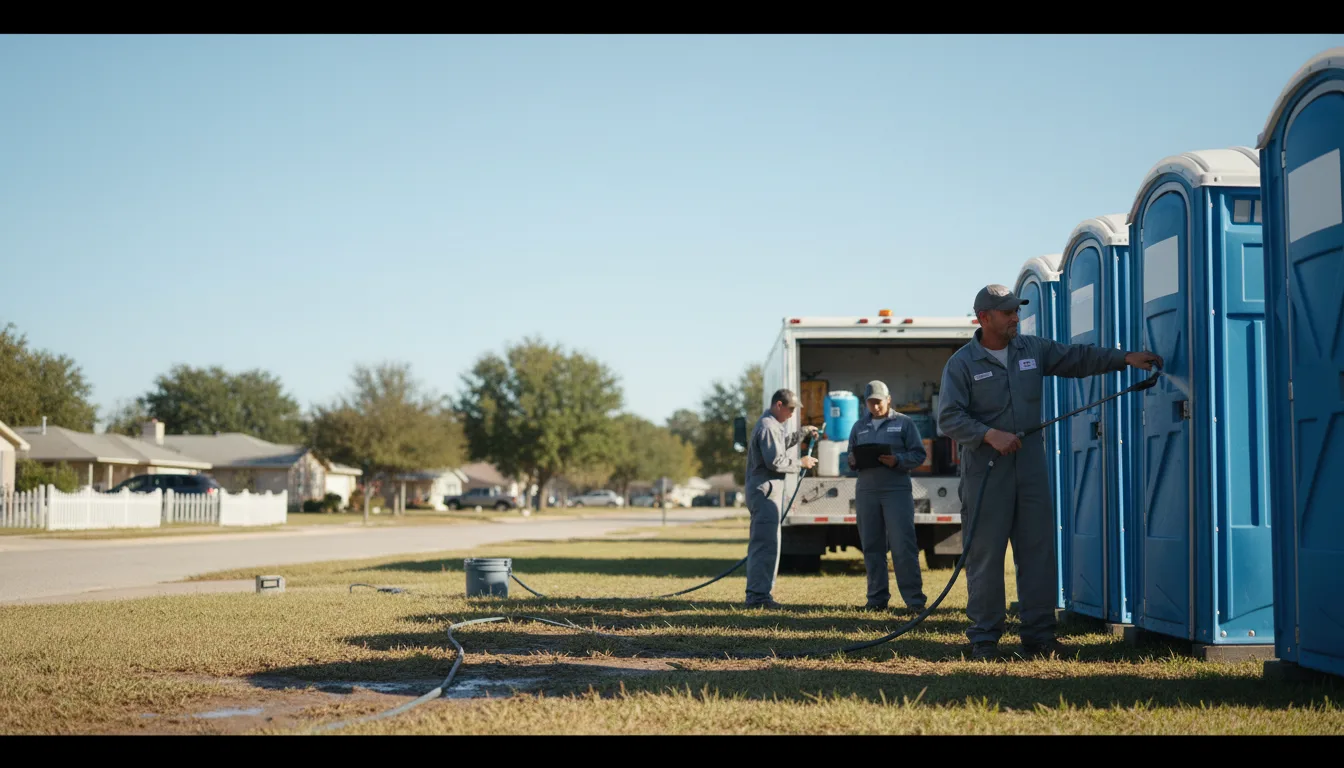 Long-Term Portable Toilet Rental in Wing, ND near me